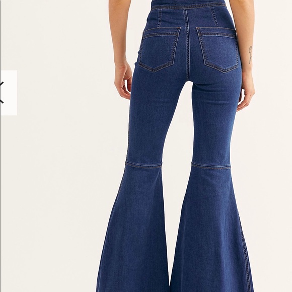 Free People Flare Jeans - Picture 4 of 5